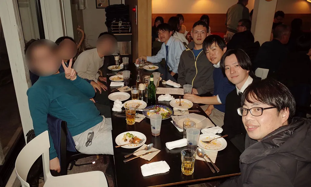 懇親会