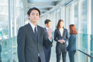 Japanese,Business,Man,In,The,Team