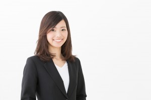 Portrait,Of,Asian,Businesswoman,Isolated,On,White,Background