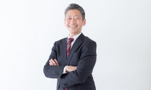 Asian,Senior,Businessman