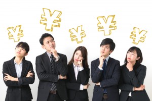 Group,Of,People,Thinking,About,Money.
